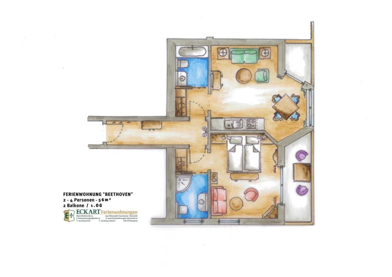 Haus Barbarahof Apartment อัลเทนมาร์คท์ อิม พองเงา ภายนอก รูปภาพ